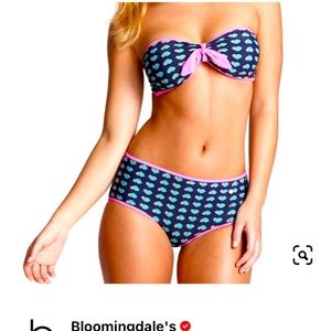 Marc by Marc Jacobs light hearted bandeau top